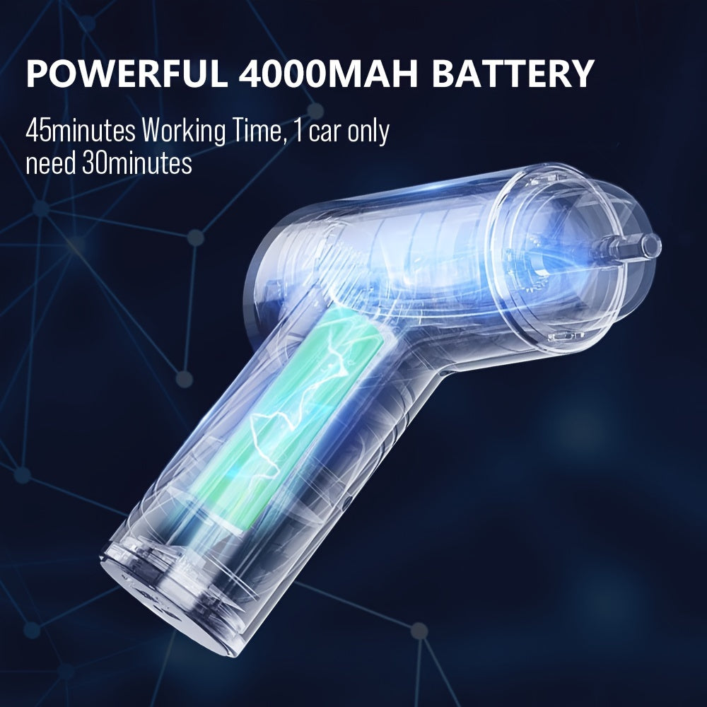 100W Wireless Rechargeable Car Waxing Machine- Small Polisher Locomotive With Repair Scratch- For Multifunctional Portable Polishing!
