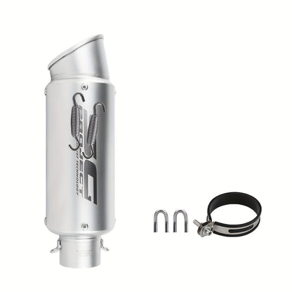 ANMIEN Sturdy Motorcycle Exhaust Pipe - 51/60Mm Diameter, Made of Stainless Steel, Compatible with NMAX 125/155, for Suzuki GSX650F, GSX1250, GSX650R, Motorcycle Exhaust, Enhances Vehicle Performance, Stylish Exhaust Design