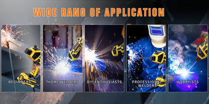 Portable Welder, 110V Handheld Welder with IGBT Inverter, 6-Level Adjustable Current, Portable Arc Welding Torch