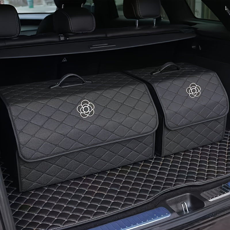 Car Trunk Storage Box, Multifunctional, Foldable, Large Capacity Car Storage, Car Interior Additions