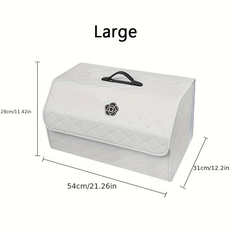 Car Trunk Storage Box, Multifunctional, Foldable, Large Capacity Car Storage, Car Interior Additions