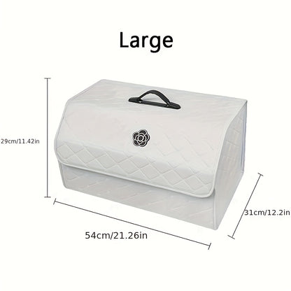 Car Trunk Storage Box, Multifunctional, Foldable, Large Capacity Car Storage, Car Interior Additions
