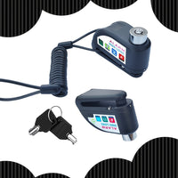 Black Alarm Lock + Lanyard