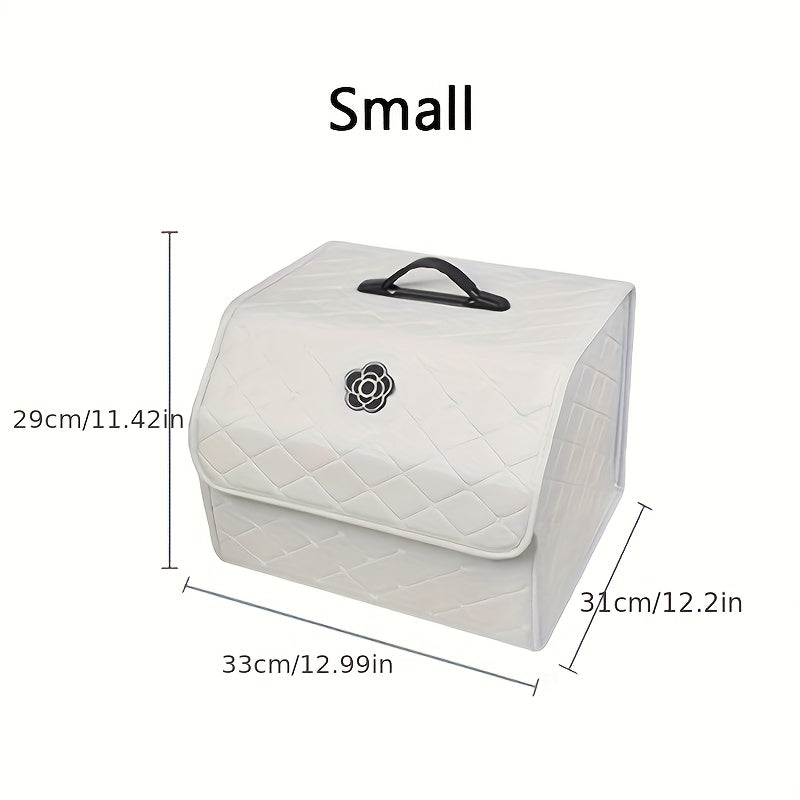 Car Trunk Storage Box, Multifunctional, Foldable, Large Capacity Car Storage, Car Interior Additions