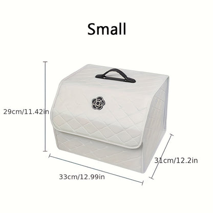 Car Trunk Storage Box, Multifunctional, Foldable, Large Capacity Car Storage, Car Interior Additions