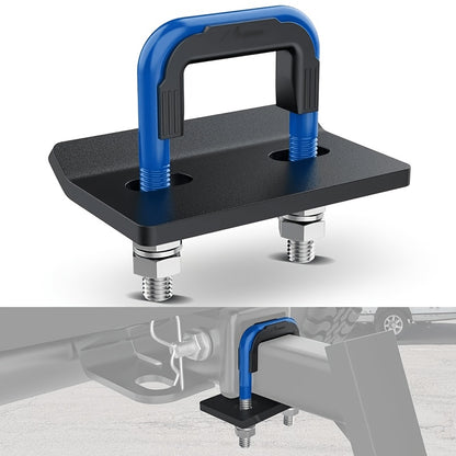 1pc/2pcs 2 Inch Trailer Hitches Hitch Mount Anti Rattle Heavy Duty Steel with Rubber Anti-Rust Triple Protective Matte Trailer Hitch Tightener Hitch Tightener Anti Rattle Stabilizer Black Red Green Blue