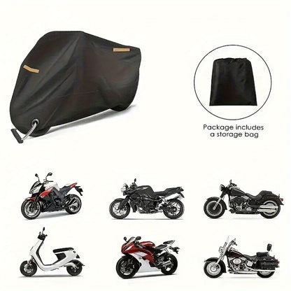 420D Thickened Oxford Cloth Motorcycle Cover - All-Season  Fit, Durable Weatherproof Protection for Motorcycles, Scooters & Small Vehicles, Motorcycle Cover, Vehicle Protection, Sleek Design, Highquality Material125 Sold
