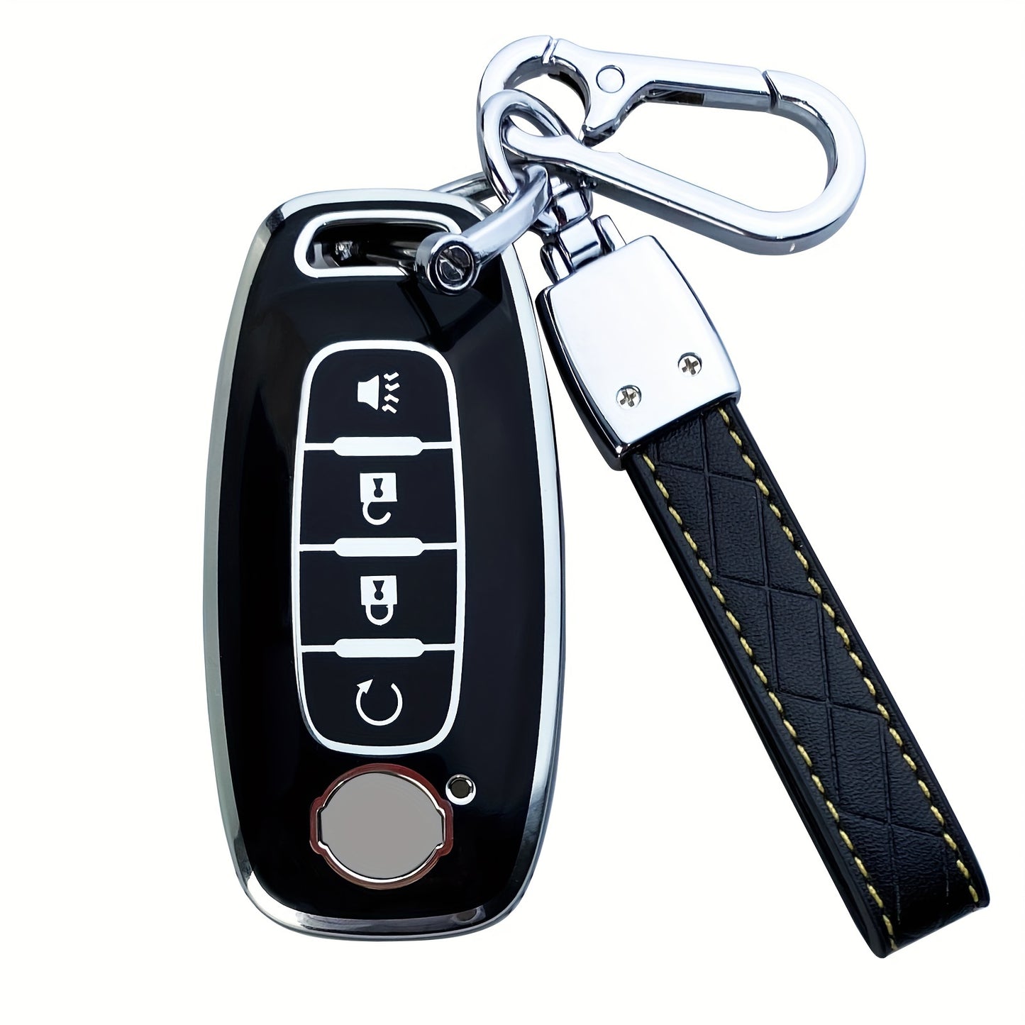 Key Fob Cover Case for Nissan for Pathfinder for Rogue for Kicks Accessories