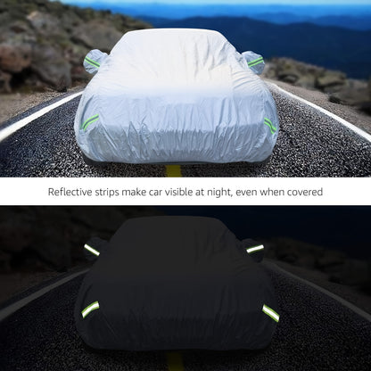 Protect Your Suv/Sedan from Sun, Rain, Snow, And UV Rays with This All-Purpose Outdoor Waterproof Car Cover!