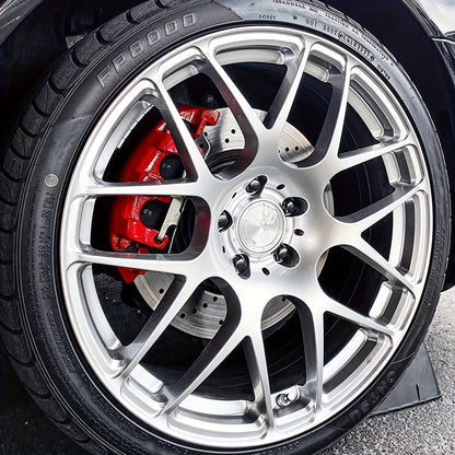 Gloss Red Caliper Paint Brake Caliper Touch Up Paint Red Gloss High Temperature Heat Resistant 1.5oz, Vehicle Maintenance Paint, Caliper Paint Repair, Brake Rotor Paint, Gloss Red Auto Paint, Durable Automotive Paint, Chemical-Free Formula