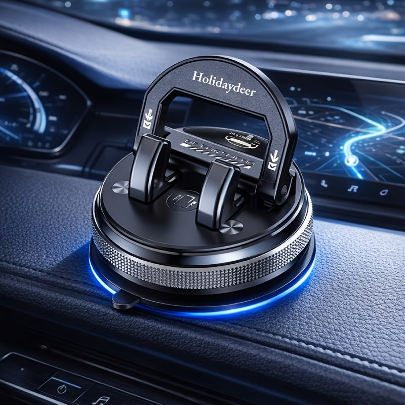 New 360 Degree Rotating Car Phone Holder - Car Dashboard Phone Holder, Durable Dashboard Mount, Suitable for Smartphones, Ideal for Car Navigation And Entertainment, Sturdy And Non-Slip Support