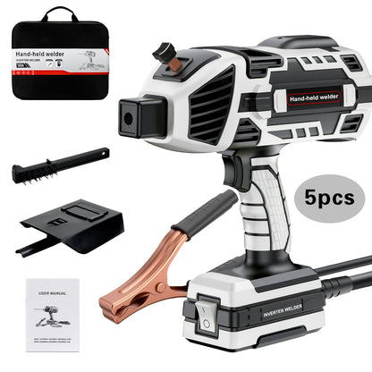 Portable Welder, 110V Handheld Welder with IGBT Inverter, 6-Level Adjustable Current, Portable Arc Welding Torch