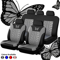 Butterfly details - black-gray