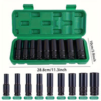 10pcs sleeve suitcase style