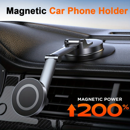 Magnetic Car Phone Holder Mount Phone Mount for Car Dashboard Cell Phone Holder Fit for iPhone Smartphone