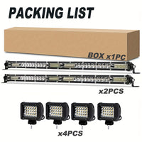 2x 22in + 4x 4in Light