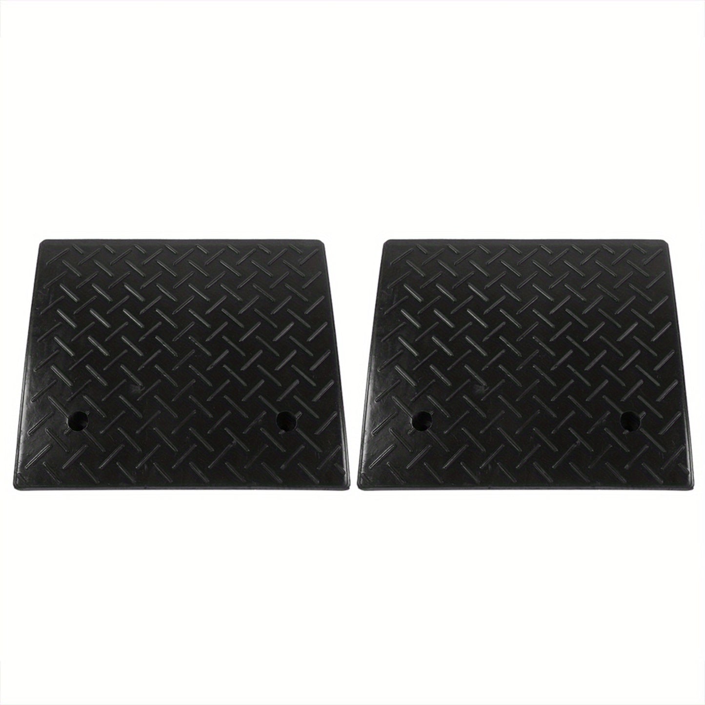 2pcs Car Sidewalk Ramp - Portable Threshold Ramp, Suitable for Sidewalks, Cars, Wheelchairs And Pet Mowing - Ideal for Homeowners And People with Mobility Issues - Outdoor Use - Great Gift for Seniors And Pet Owners