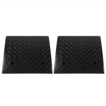 2pcs Car Sidewalk Ramp - Portable Threshold Ramp, Suitable for Sidewalks, Cars, Wheelchairs And Pet Mowing - Ideal for Homeowners And People with Mobility Issues - Outdoor Use - Great Gift for Seniors And Pet Owners