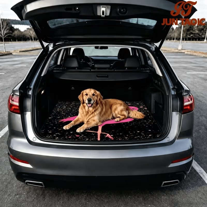 Various Patterns Car Trunk Mats, Non-slip and Durable Cargo Liner with Distinctive Designs, Waterproof Car Trunk Floor Mats To Protect The Vehicle Interior From Dirt, Spills and Scratches