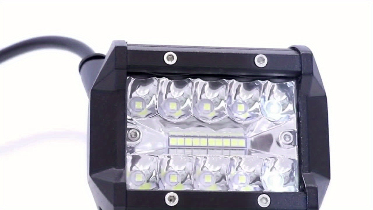 2/4pcs High-brightness Motor Vehicle LED Work Light, 257W, 17100LM Universal Day And Night Ultra-bright Lighting Auxiliary Light, Vehicle Exterior Lighting Lamp, Suitable for Various Vehicles Cars Off-road LED Light, Ideal As A Gift