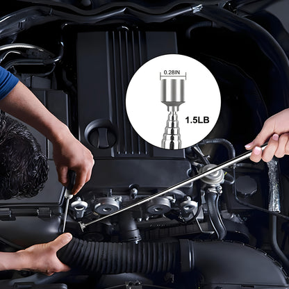 XSLRDKE Magnetic Pick-Up Tool, Adjustable Sticks and 360 Swivel Inspection Mirror, 5 Pack/6 Pack