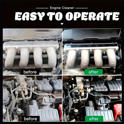 Engine Compartment Repair And Protection Spray: High-Gloss Protective Agent-To Improve The Brightness of The Plastic, Heat And UV Resistance, Long-Lasting Protective Coating