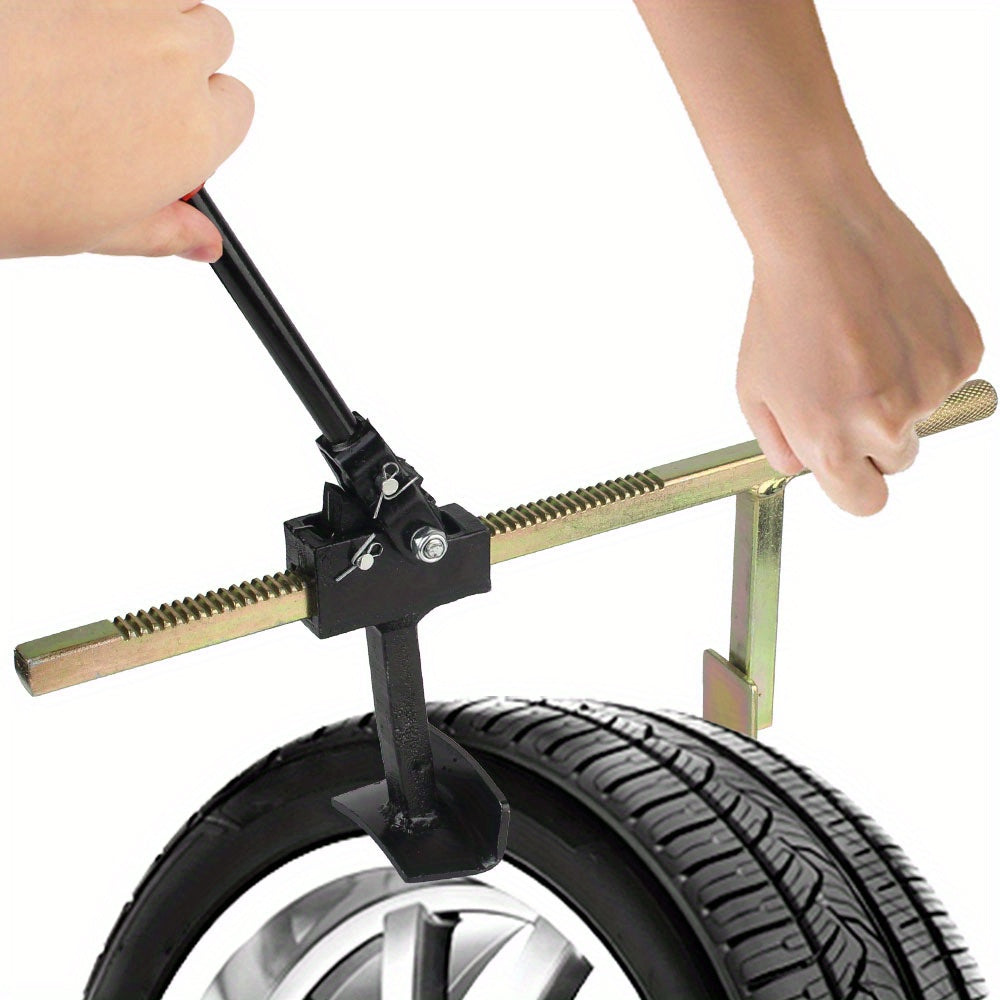 1pc High-Performance Bead Breaker Tool - Heavy-Duty Manual Tire Changer, Durable Steel Construction, Versatile Tire Service Equipment with Guard