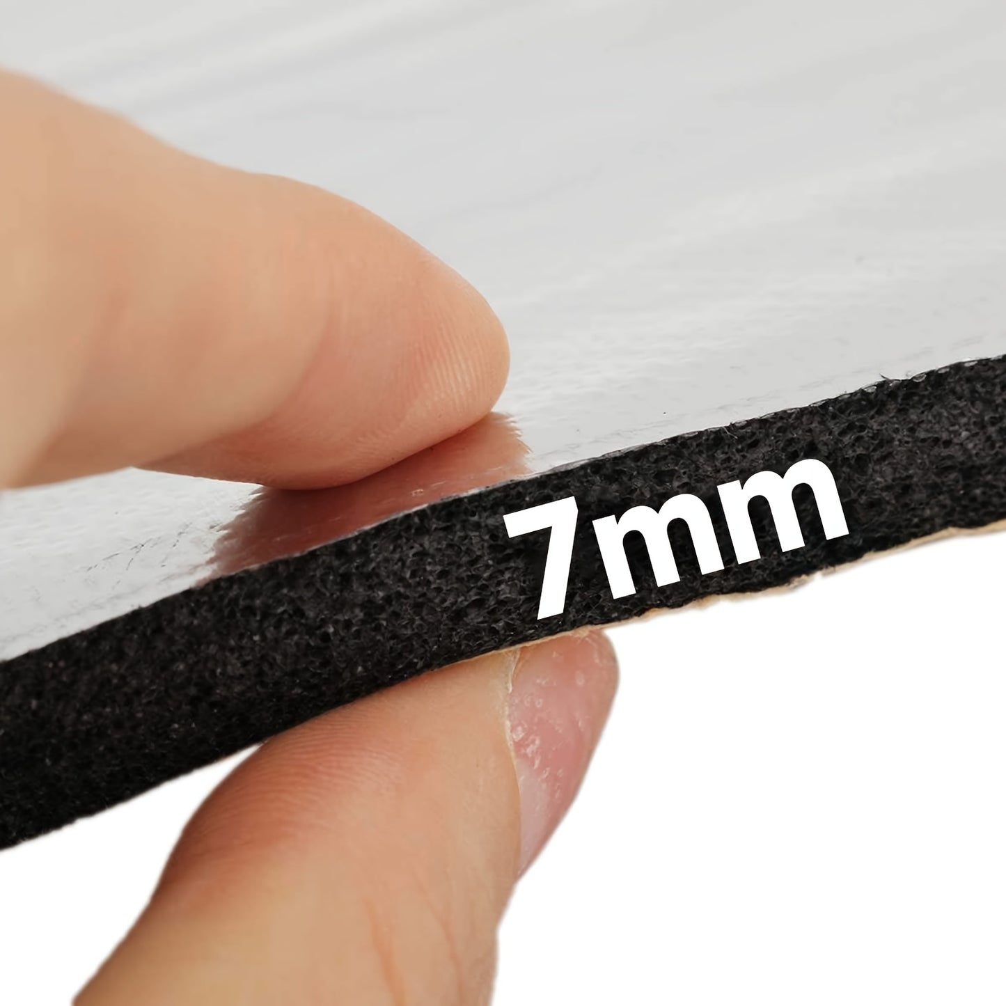 12Sheets 20" X 12" Car Sound Deadening Material Mat - 276MIL 19Sqft Auto Audio Deadener Foam, Sound Dampening And Heat Insulation for Truck, Vehicle, Car Hood, Ceiling, Engine Roof, Door, Trunk Lid, Trunk Room, Engines, Tailgate