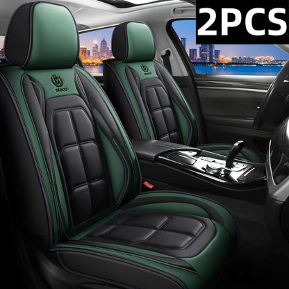 1pc, 2pcs, 5pcs, Advanced Faux Leather Car Seat Cover, Imitation Faux Leather Car Seat Cover, Protective Seat Cover, Suitable For Cars, SUVs, Vans And Trucks, Dirt-resistant, Send Gifts To Relatives