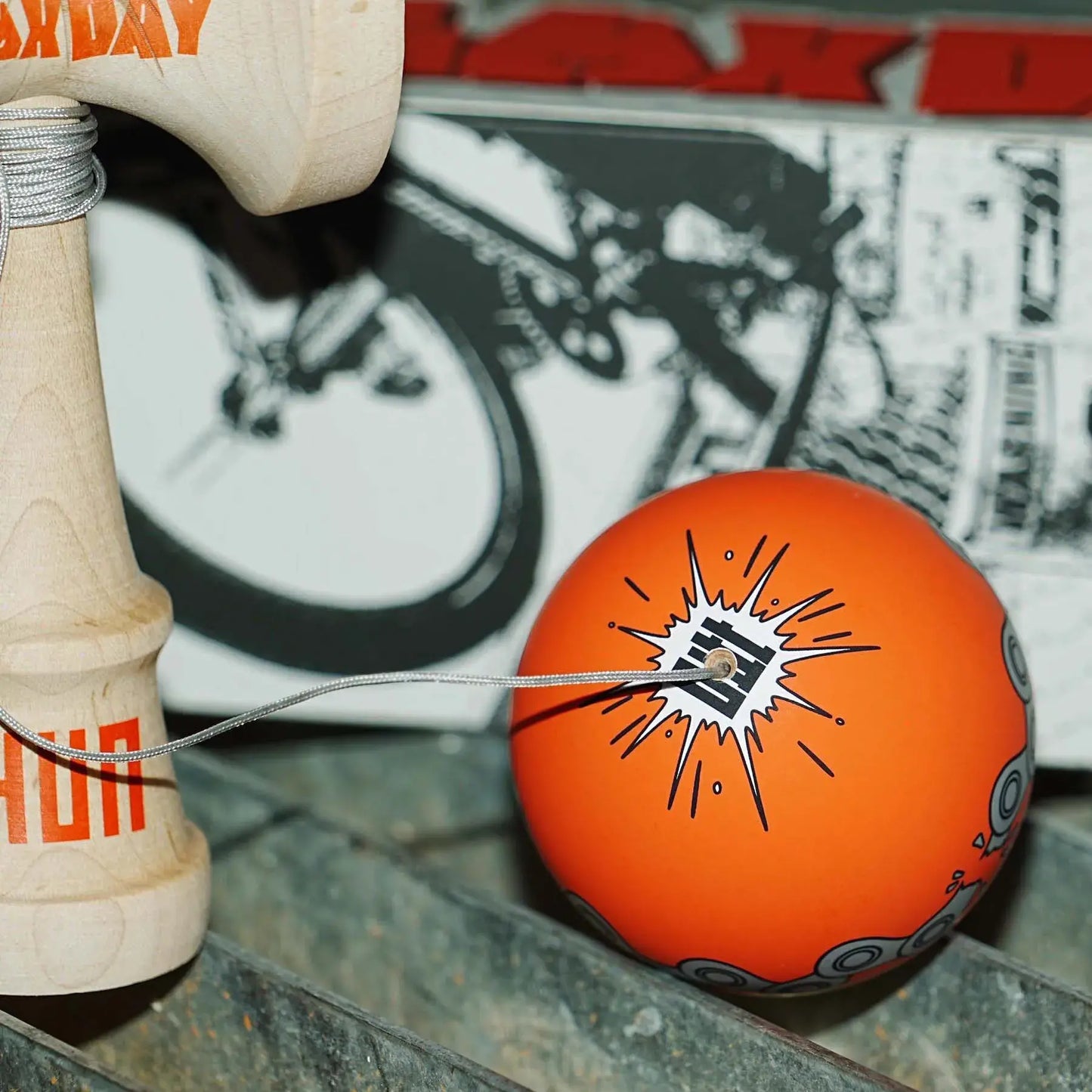 HUN × MIE7 K2 Kendama – BMX Edition