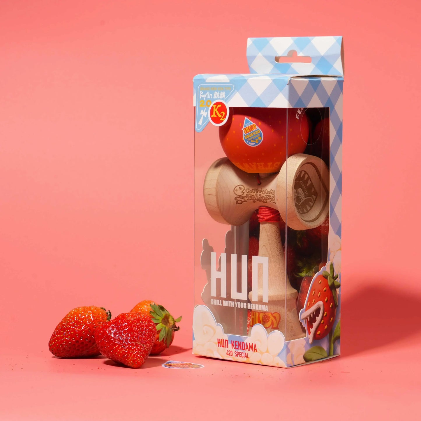 HUN Pro Kendama – Strawberry