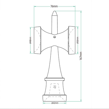 HUN P2 Ken – CNC Canadian Maple (Ken Only)